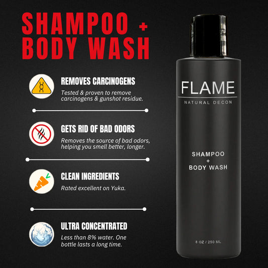 Flame Decon Shampoo + Body Wash