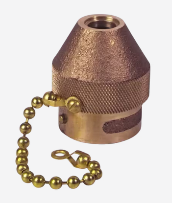 Akron Brass Fog Tip with Chain