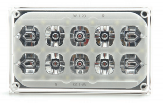 SoundOff Signal mpower 6x4 Backup Series 18 or 28 LED