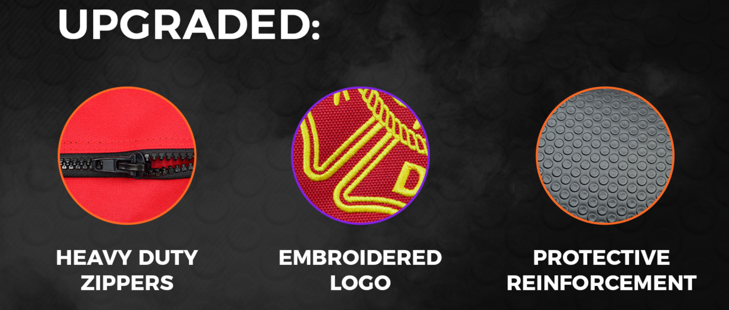 Firefighter Turn Out Gear Bag in Red