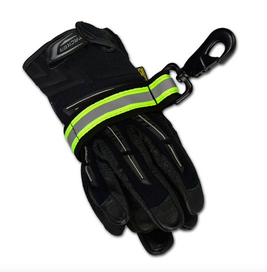 Lightning X Heavy Duty Reflective Firefighter Glove Strap | LXFGS-HD