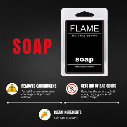 Flame Natural Decon Bar Soap