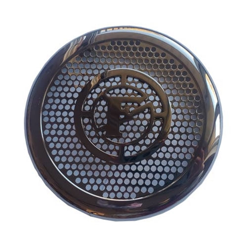Federal Signal Z8280104B-BC Front Grille for Q Sirens, Black Chrome