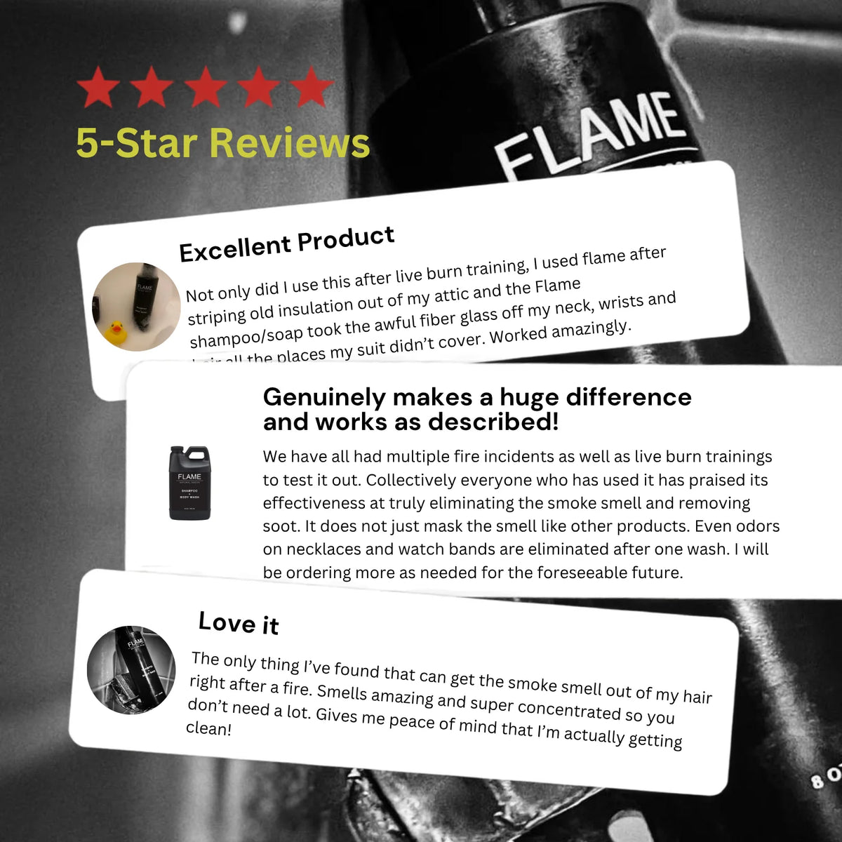 Flame Decon Shampoo + Body Wash