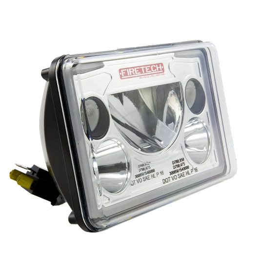 FireTech Rectangular Headlights
