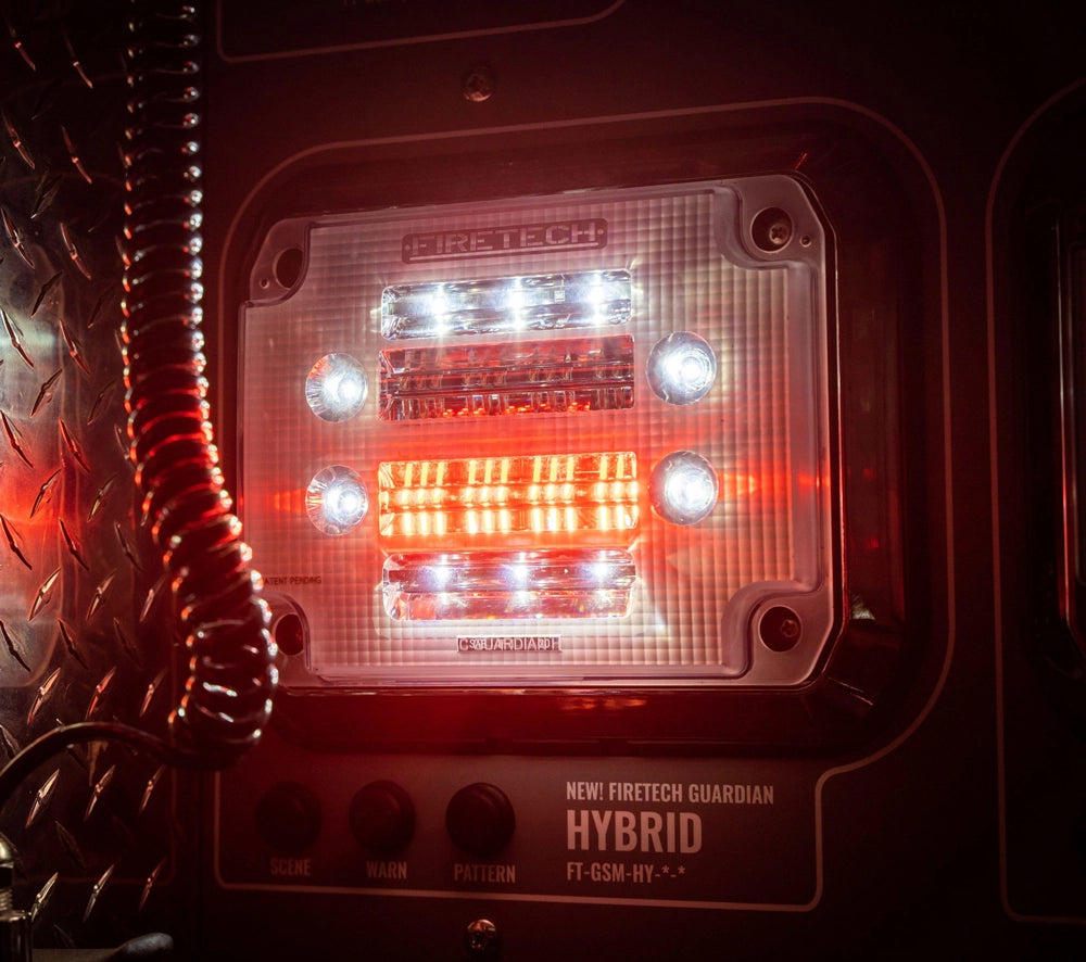 FireTech Guardian Surface Mount Hybrid Warning and Scene Light