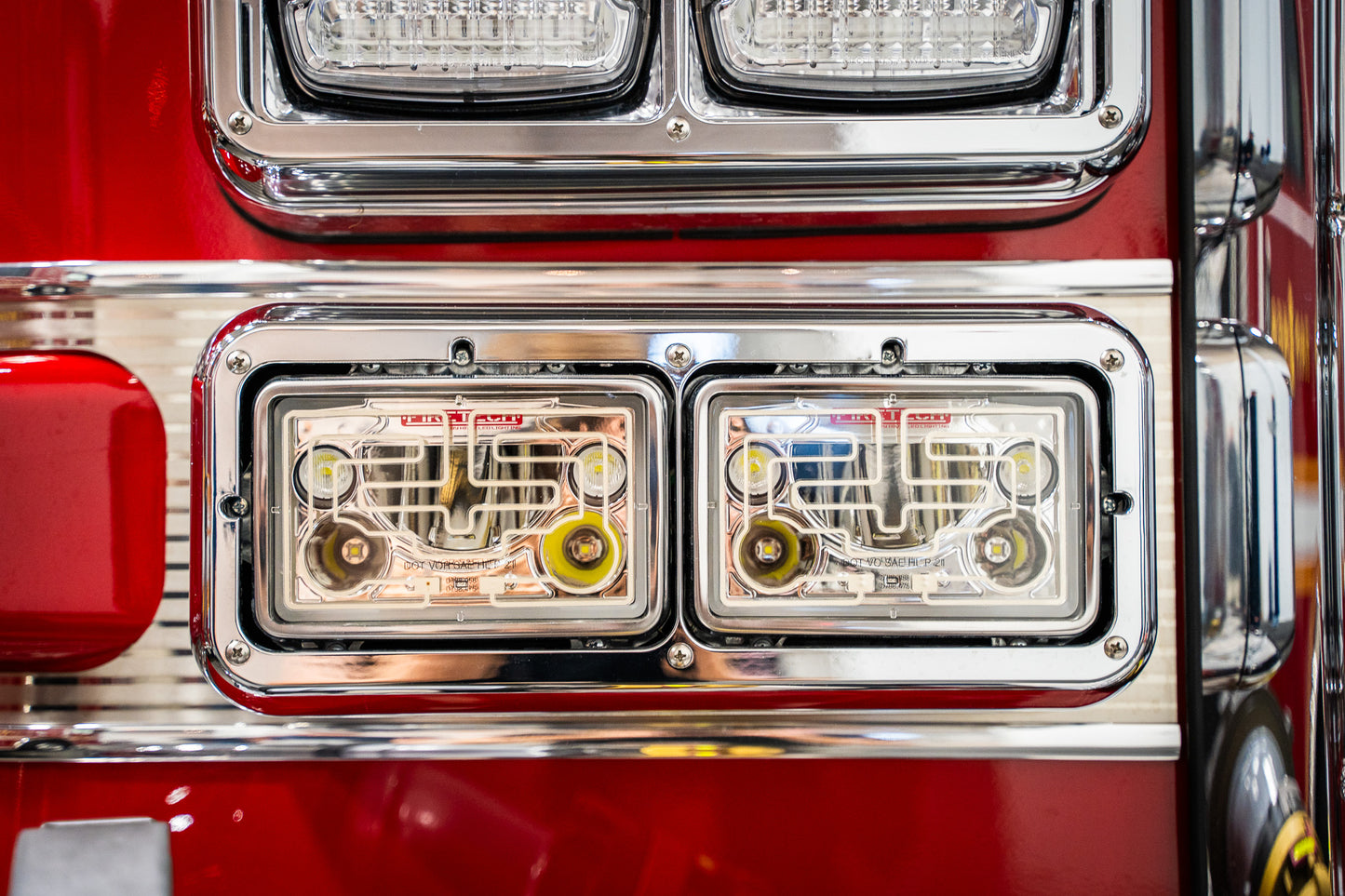 FireTech Rectangular Headlights