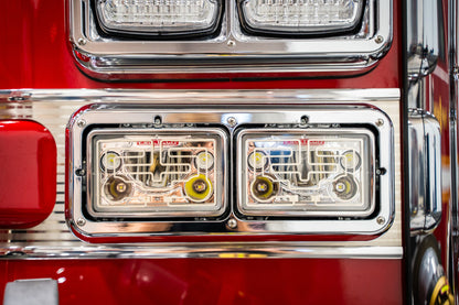 FireTech Rectangular Headlights
