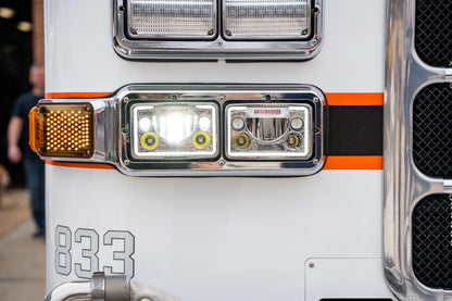 FireTech Rectangular Headlights