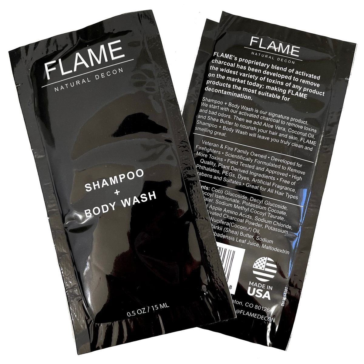 Flame Decon Shampoo + Body Wash