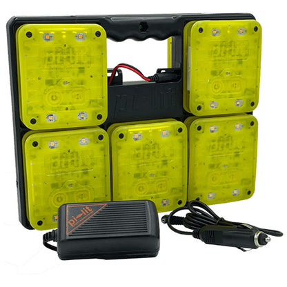 Pi-Lit Smart Sequential Road Safety Flare (Rechargeable)
