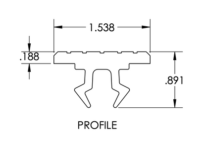 PAC Tools Strut Channel Cushion 8006-3