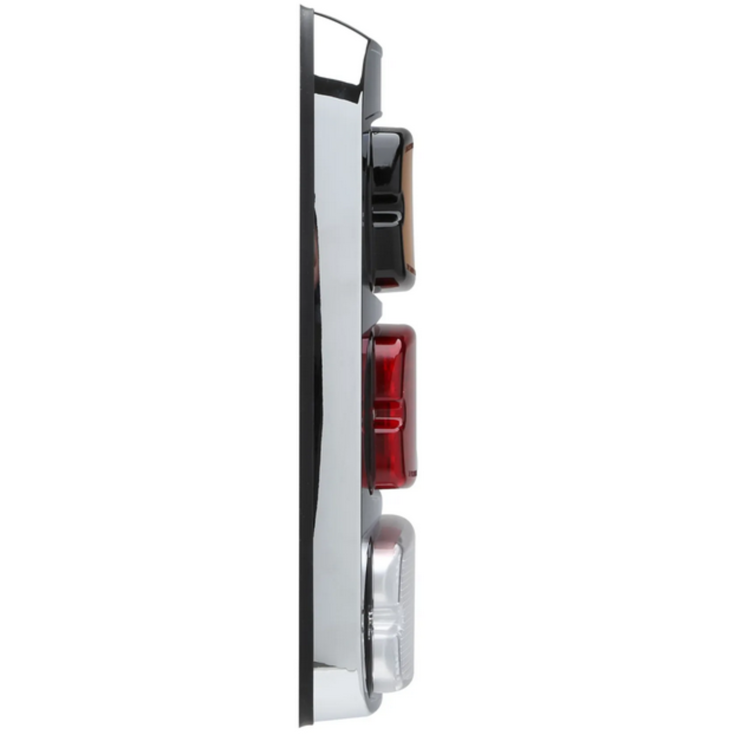Whelen M6 Series Chrome Vertical Flange