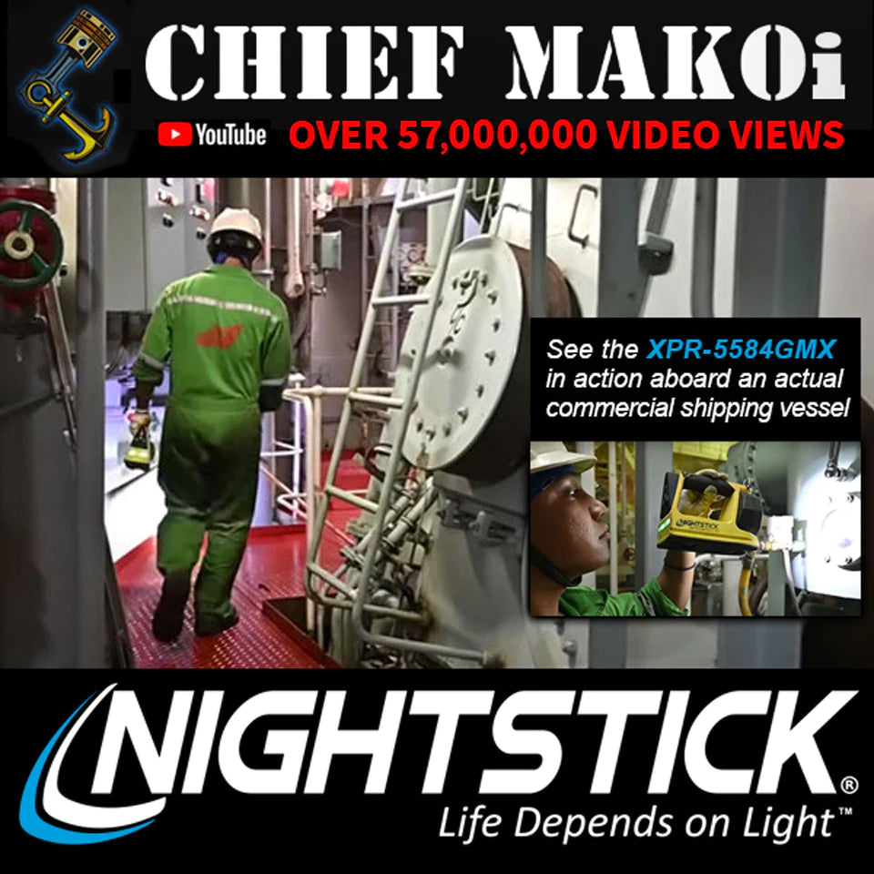 Nightstick XPR-5584GMX Zone 0 Integritas Intrinsically Safe Rechargeable LED Lantern w/ Magnetic Base