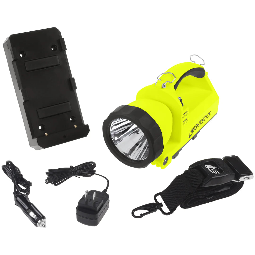 NightStick XPR-5586GX Rechargeable Dual-Light Lantern with Pivoting Head