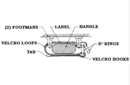 Zico Ziamatic Utility Mounting System Variable Straps