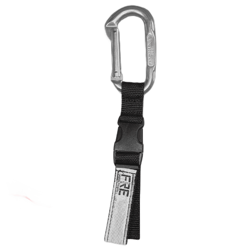 FRE Fire Ready Glove Strap With Bright SMC Carabiner