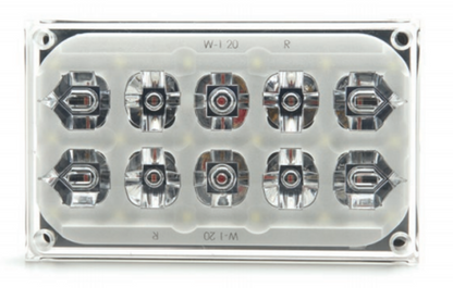 SoundOff Signal mPower 6x4  BackUp Series 18 LED Lighthead and 28 LED Lighthead