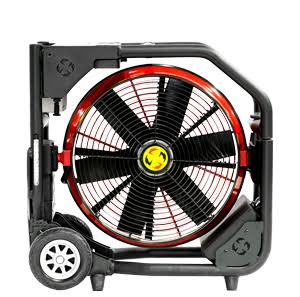 Super Vac Variable Speed Battery Operated Fan
