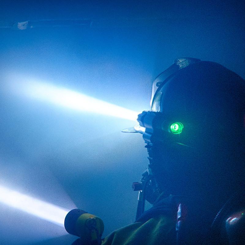 FoxFury SideSlide C-Clamp Side Mounted Helmet Light