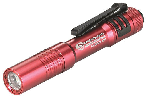 Streamlight MicroStream USB Rechargeable Flashlight in Red
