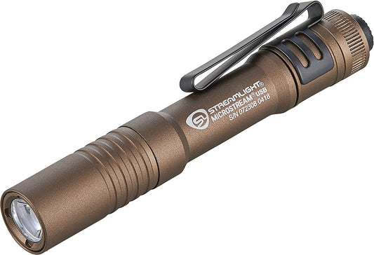Streamlight 66608 MicroStream 250-LUMEN USB Rechargeable Pocket Flashlight