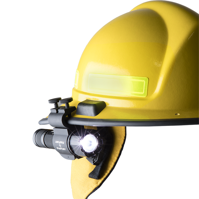 FoxFury SideSlide C-Clamp Side Mounted Helmet Light