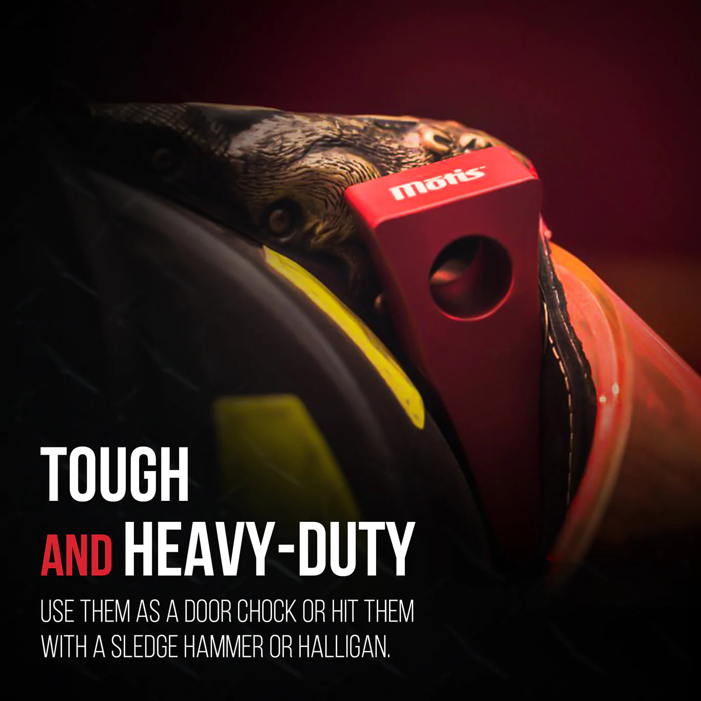 Motis Forcible Entry Wedges in Yellow and Red