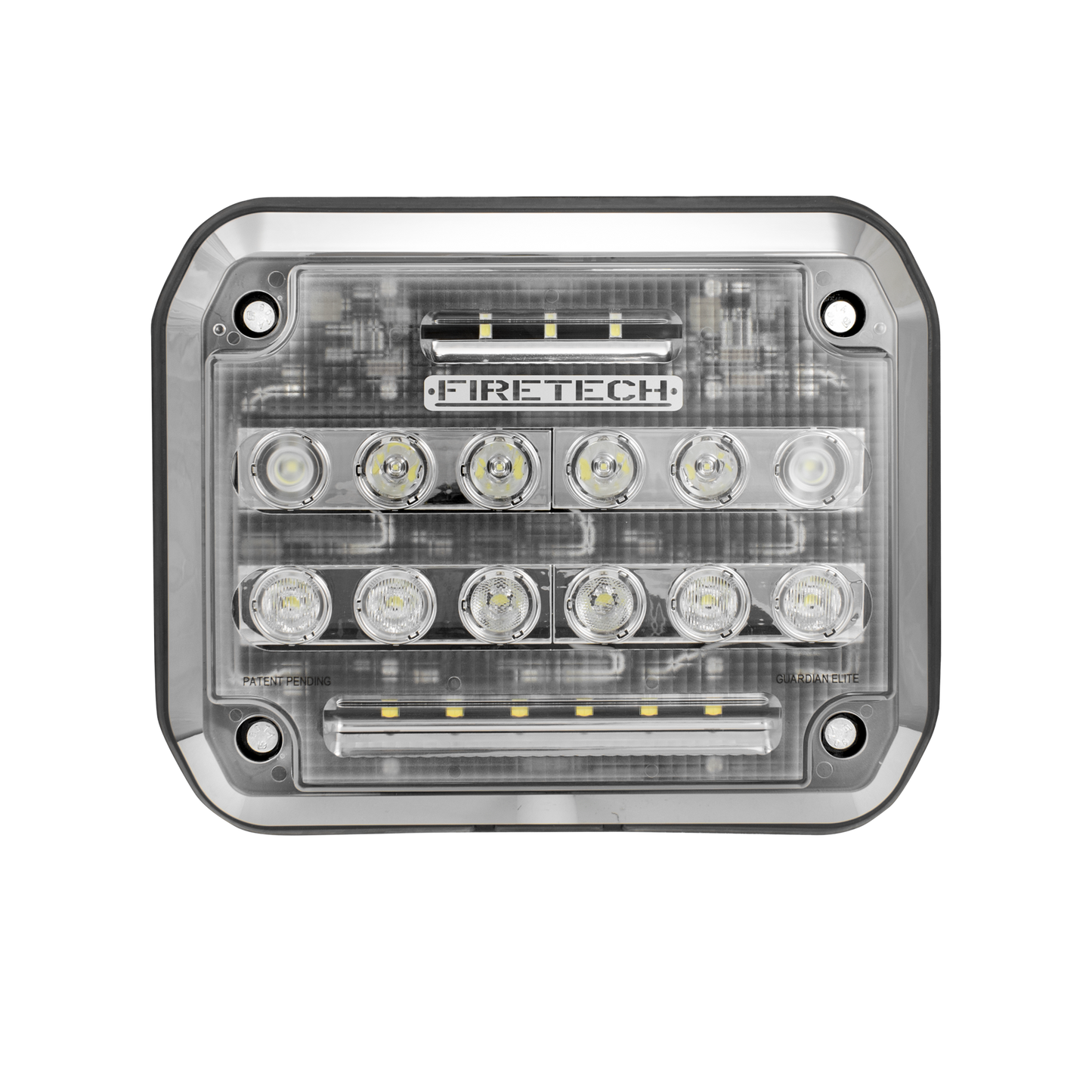 FireTech HiViz Guardian Surface Mounted LED Scene Light Standard Chrome or Black