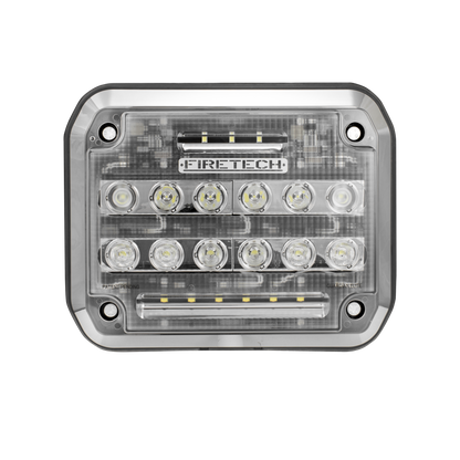 FireTech HiViz Guardian Surface Mounted LED Scene Light Standard Chrome or Black