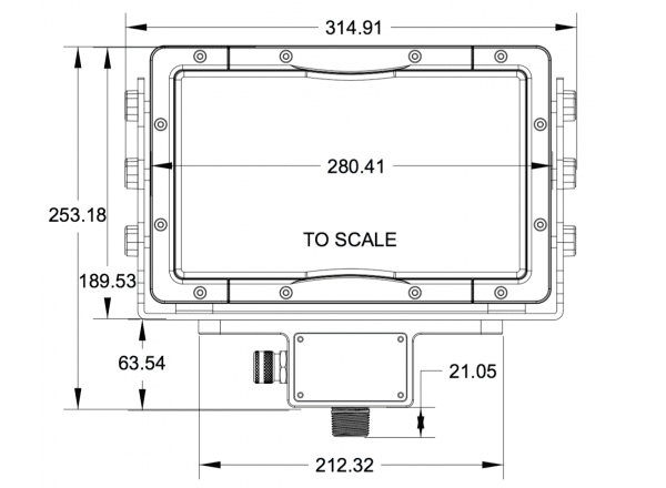 SL-X-15 LED POLE MOUNT SCENE LIGHT IN WHITE