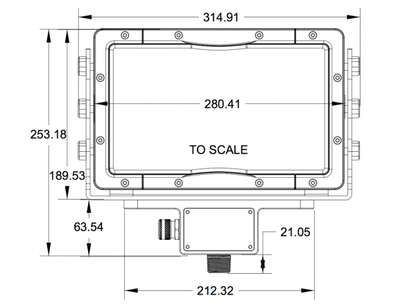 SL-X-15 LED POLE MOUNT SCENE LIGHT IN WHITE
