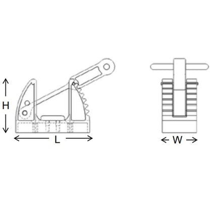 PAC Tool 1004 Handlelok Adjustable Mounting Bracket