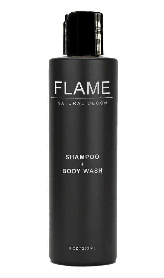 Flame Natural Decon Shampoo + Body Wash
