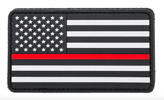 Thin Red Line Velcro Patch