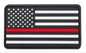 Thin Red Line Velcro Patch