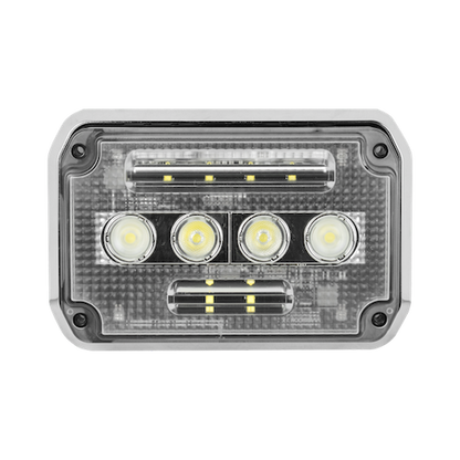 FireTech Guardian Junior Surface Mount Light in Chrome or Black