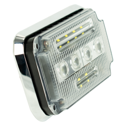 FireTech Guardian Junior Surface Mount Light in Chrome or Black