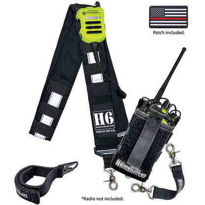 Homeland Six H6 Radio Strap Kit with 3M Silver Reflective