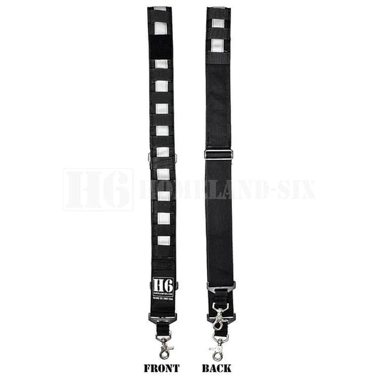 Homeland Six H6 Radio Strap with 3M Silver Reflective Standard and XL